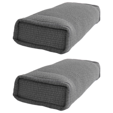 Sarang Yegam 顏料染色生物晶片方枕, 2個, 灰色