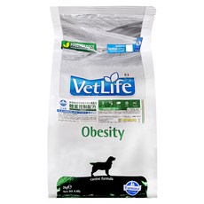 Farmina 法米納 VetLife 獸醫寵愛天然處方系列 犬用體重控制配方 狗飼料, 1袋, 2kg, 低敏感