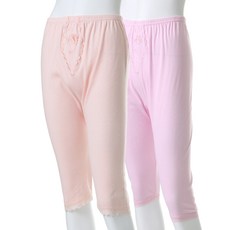 KerriLucy 女款40支棉透氣網格8分褲 2件組