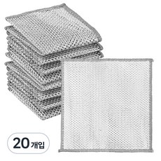 comet 雙層銀絲網紗菜瓜布, 1個, 20入