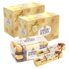 FERRERO ROCHER 金莎 巧克力 T5*2入+T16*1入組, 2組, 329g