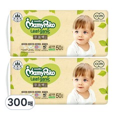 마미포코 리프가닉 밴드형 기저귀 남여공용, 4단계, 300매
