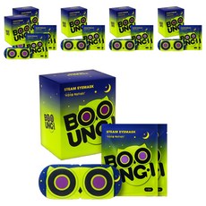 부엉이 스팀 온열 안대 아이마스크 나이트네이비 무향, 6개, 24개입