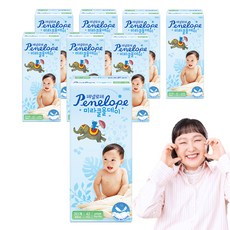 Penelope Miracle全天候乾爽黏貼型尿布, 第3階段, 336張