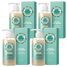 바렌 스크럽 풋 샴푸 플로럴 퍼퓸향 300ml, 1개입, 4개