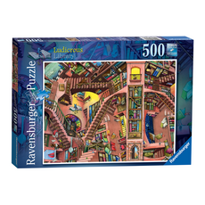 Ravensburger 維寶 趣味圖書館拼圖, 500片, 趣味圖書館, 1盒