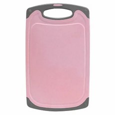 小麥秸稈切菜砧板 粉色 中號, 1個