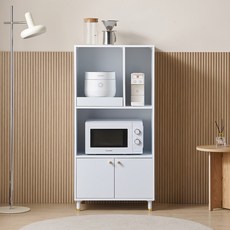 파로마 LPM 노보 멀티 주방수납 렌지대 1250*600 방문설치, 화이트, 3단