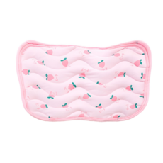 涼感水果墊 XS 粉色桃子, 1個, 涼感布+DD棉+防滑顆粒