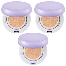 [비건뷰티] 코스노리 판테놀 베리어 쿠션 파운데이션 12g, 01 아이보리, 3개