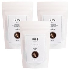 청년농원 저온가공 생강차 삼각티백, 1g, 50개입, 3개