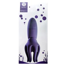 GALAKU 龜頭按摩器/龜頭訓練器/陰莖訓練器, 八爪魚 紫色, 1個