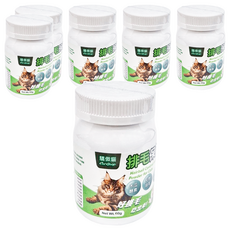 Cat Glory 驕傲貓 貓專用排毛保健粉, 60g, 含木瓜酵素, 溫和化毛, 6罐