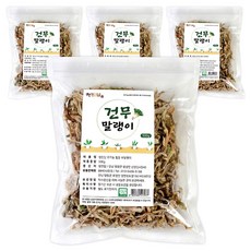 청진담 유기농 월동 무말랭이, 500g, 4개