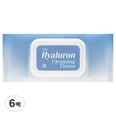머지 더 히알루론산 딥 클렌징 티슈, 100매입, 6개