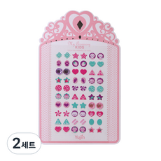 皇冠耳環貼紙30種套組, 寶石小馬, 2套