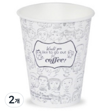 TheBeanSome People 紙杯 240ml, 2個