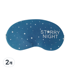 Easy Warm 晚安冰敷眼罩 藍色, 1入, 2個