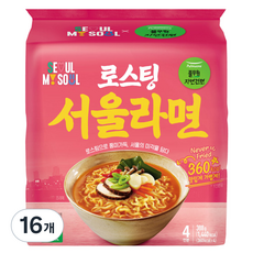 풀무원 로스팅 서울 라면 97g, 16개