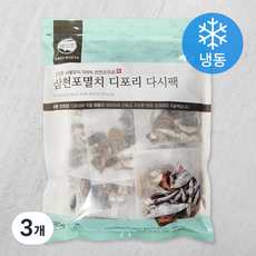 조혜정의멸치연구소 삼천포 디포리해물다시팩 (냉동), 16g, 30개입, 3개