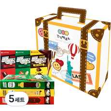 PEPERO 零食工廠禮盒組, Pepyanglo Original 2p + 杏仁 2p + 裸色 2p, 5套