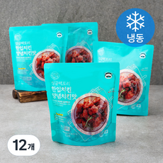 싱글팩토리 한입치킨 양념치킨맛 (냉동), 12개, 180g