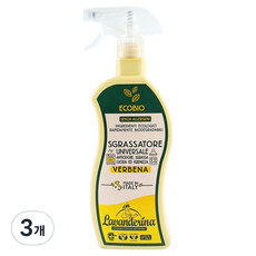 Lavanderina 檸檬馬鞭草純素萬用清潔劑, 3個, 650ml