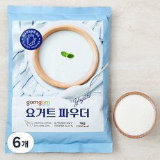 곰곰 요거트 파우더, 1개입, 6개, 1kg