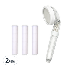 NAMU 淨水蓮蓬頭 + 濾芯 3入, 2套