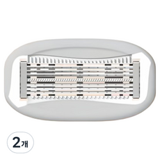 마켓링 여성용 고급 제모기 면도날 그레이 타입2, 2개, 1개입