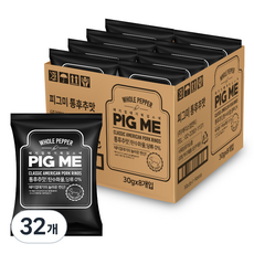 피그미 통후추맛 돼지껍데기 튀김 스낵, 30g, 32개