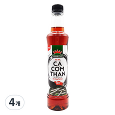 THUANPHAT 늑맘 까껌탄 피쉬소스, 490ml, 4개
