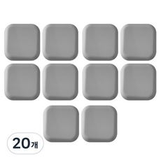 車門防撞墊, 灰色, 20個