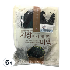 기장물산 기장에서 채취한 미역, 80g, 6개