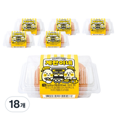 계란이네 커스타드 크림빵, 52g, 18개