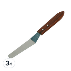 L型抹刀 小, 混合顏色, 3個
