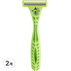 莉安貝爾 女性用除毛刀 綠色, 1入, 2個