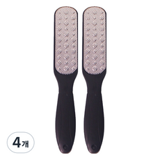 Coresis 溫和足部去角質器 黑色, 4個, 1入, 40g