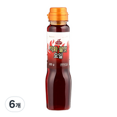 Chefone 直火炭燒風味油, 200g, 6個