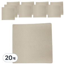 쓰리엠 세이프티 워크 다목적 욕실용 사각 논슬립 테이프 90 x 90 mm, 20개