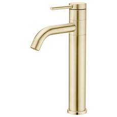 藍水高檔不銹鋼SUS304浴室洗臉盆龍頭頂碗旋轉式金色, 1個