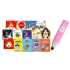 Magic Song English 全14冊 + 彩虹SayPen 粉紅色 32GB 套組, 明高