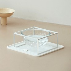 STUDIO ALIVE 寵物矽膠餐墊 S 30 x 30 cm, 白色, 1個