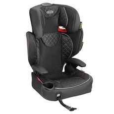 Graco 3~12歲 AFFIX 2103986 黑桃國王 成長型輔助汽車座椅, 黑色