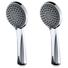 SAMWON COBRA 向日葵多功能蓮蓬頭, 銀色, 2個