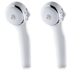 COBRA 3기능 멀티샤워헤드, 2개, 화이트