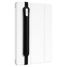 Live Eight 平板觸控筆收納彈性帶皮革保護套 15 x 195 mm, 黑色, 1個