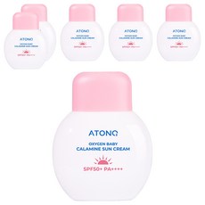 ATONO2 ATONO2 氧氣寶寶嬰幼兒爐甘石防曬霜 SPF50+ PA++++, 50ml, 6個