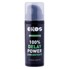 EROS 100% Delay Power 堅挺 + 延時 + 潤滑 三效合一 薄荷清感能量潤滑液, 30ml, 1瓶