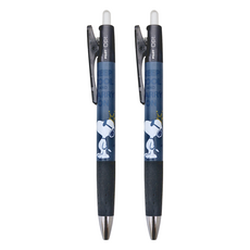 PILOT 百樂 Opt. 芯動原子筆史奴比聯名款 0.7mm, 黑色, 2支